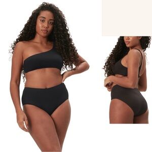 Andie Swim Wynwood Top - smooth black - 2XL